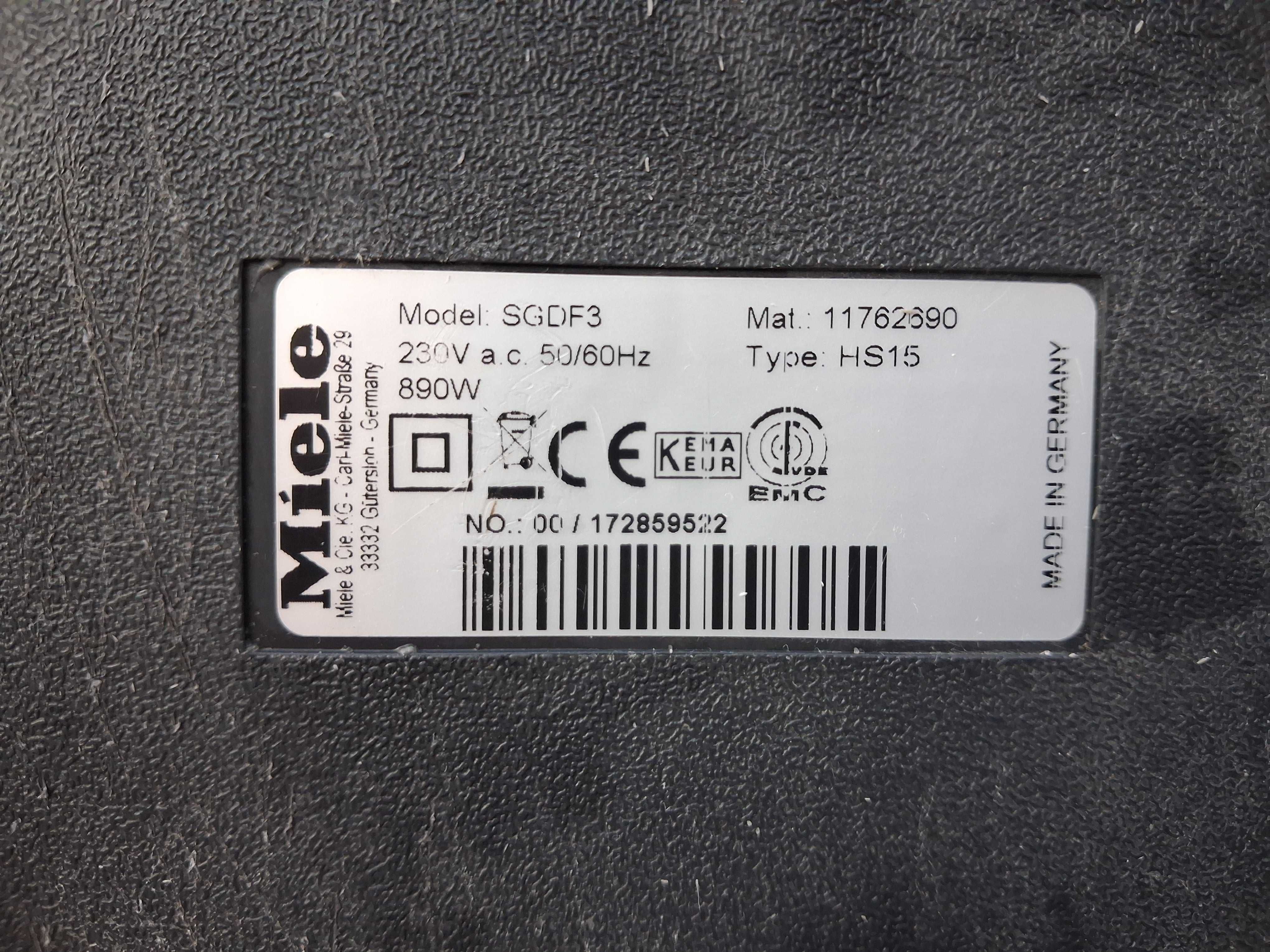 Odkurzacz Miele Complete C3 Select PowerLine - NIE DZIAŁA