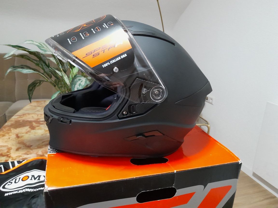 Kask SUOMY Speedstar Black Matt rozmiar L Nowy