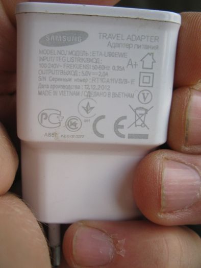 Адаптер ETA-U90EWE 5.0V 2.0A Travel Adapter