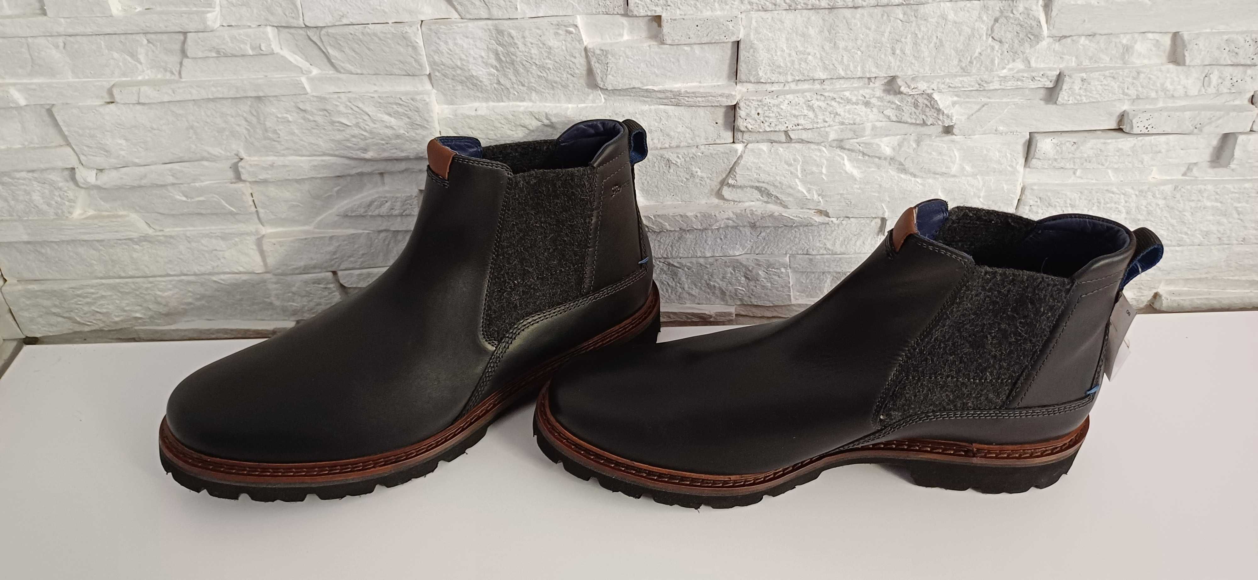 Nowe sztyblety SIOUX roz.46 (12H) wkł.30,8 cm.