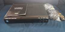 Tuner satelitarny nbox HDD500 GB dysk z nagrywarka jak nowy.