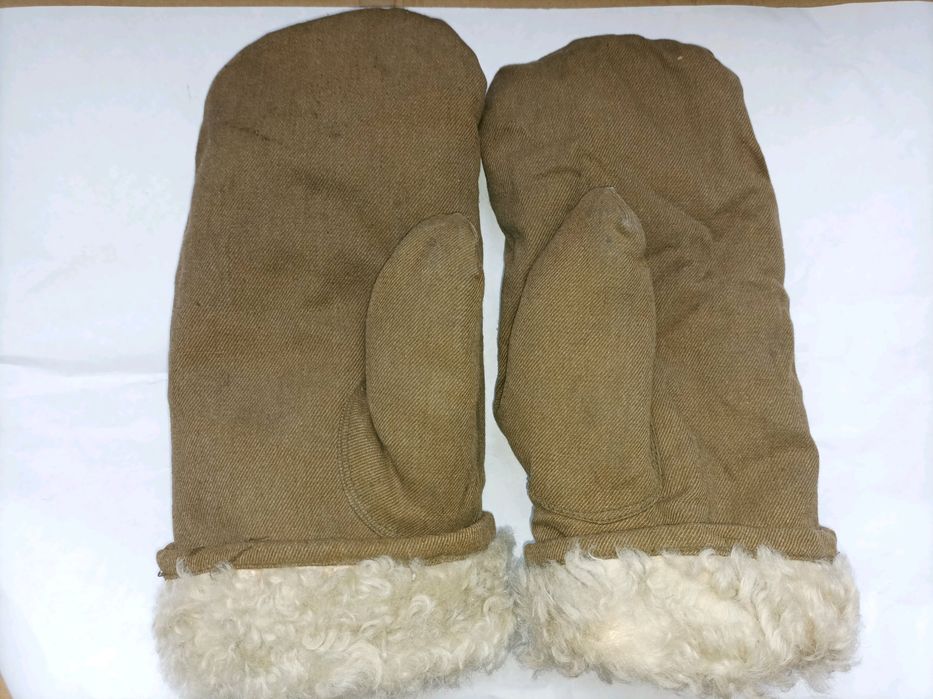 Варежки овчинные