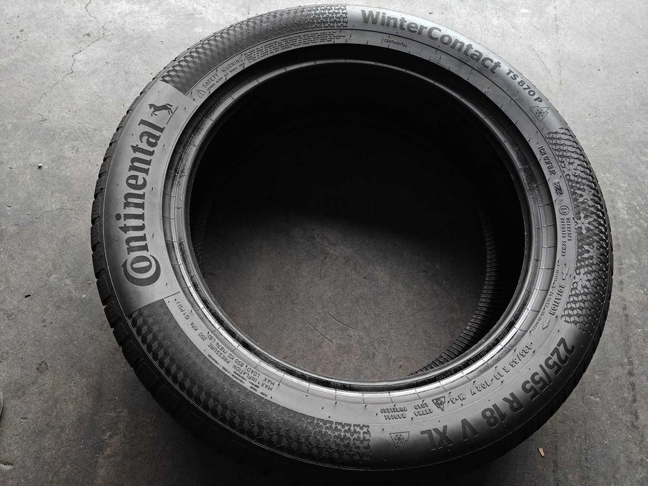 Continental WinterContacr TS870P R18 225/55 зимові шини комплект є 4шт