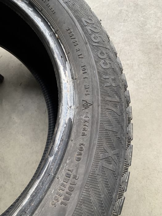 (4шт) 225/55R17 Gislaved Soft Frost 200 зимові шини