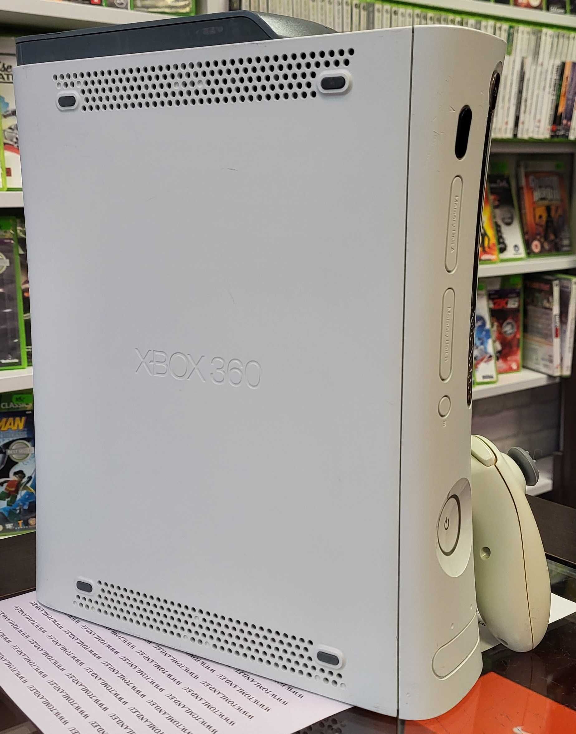Konsola Xbox 360 100GB RGH + Gry biała Tomland.eu