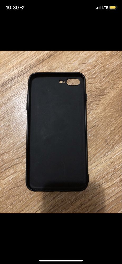 Obudowa na iPhone 7 plus czarna etui case