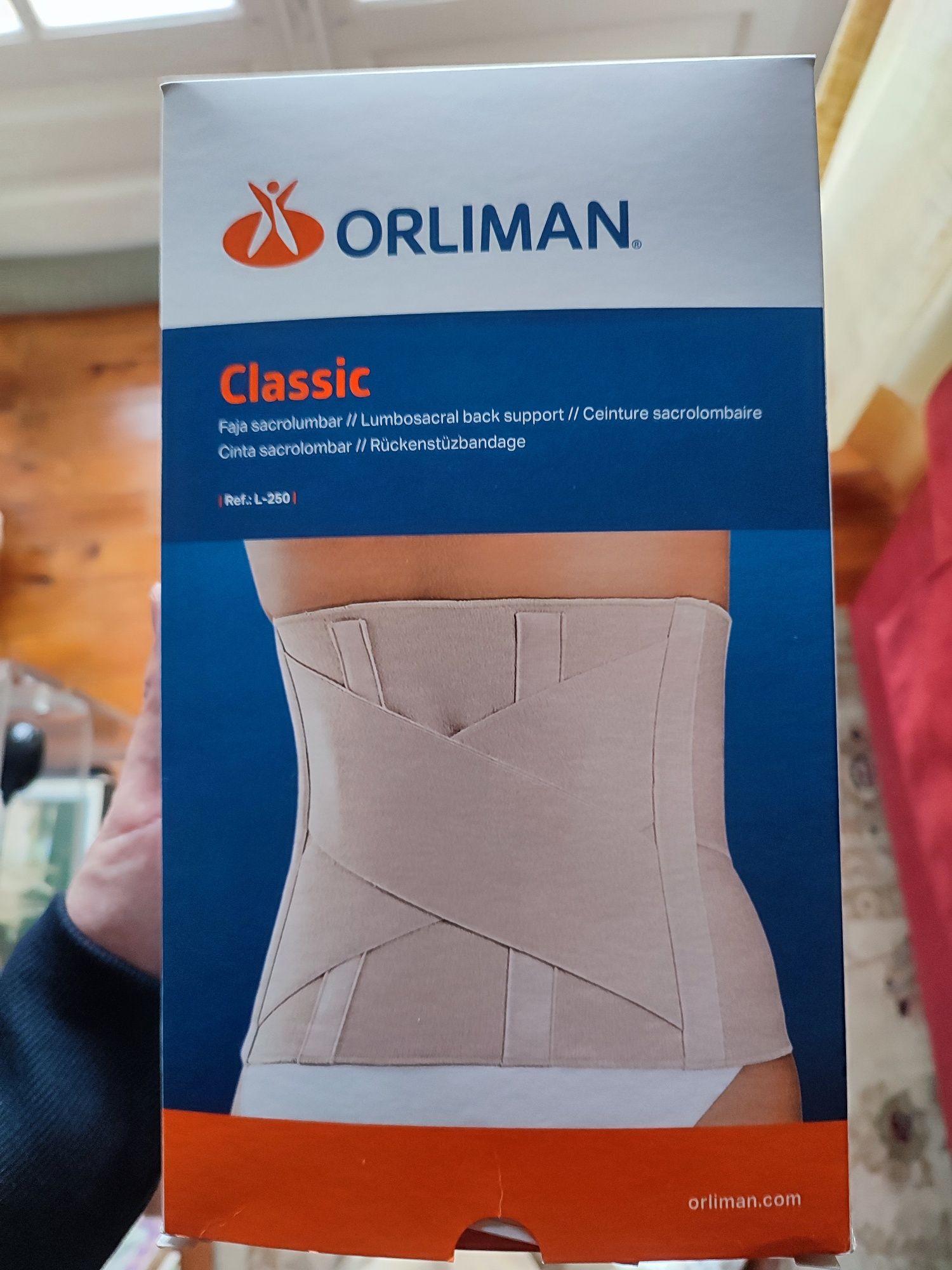 Conta Elástica Lombar tamanho 3