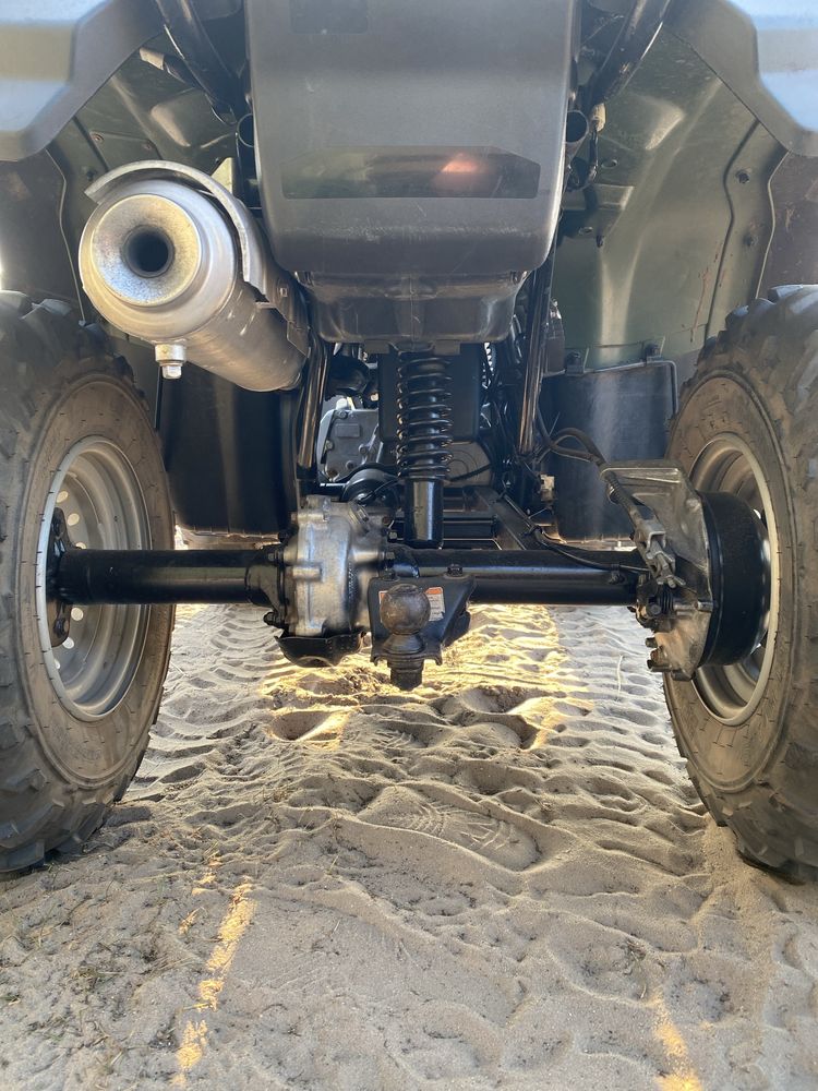 Квадроцикл honda trx350 з прицепом