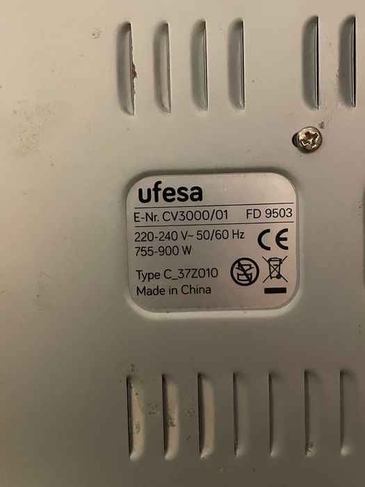 Máquina cozinha vapor Ufesa
