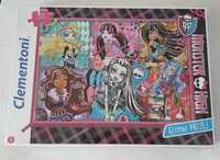 Monster High Glitter NOWE puzzle brokatowe 200 el. święta prezent