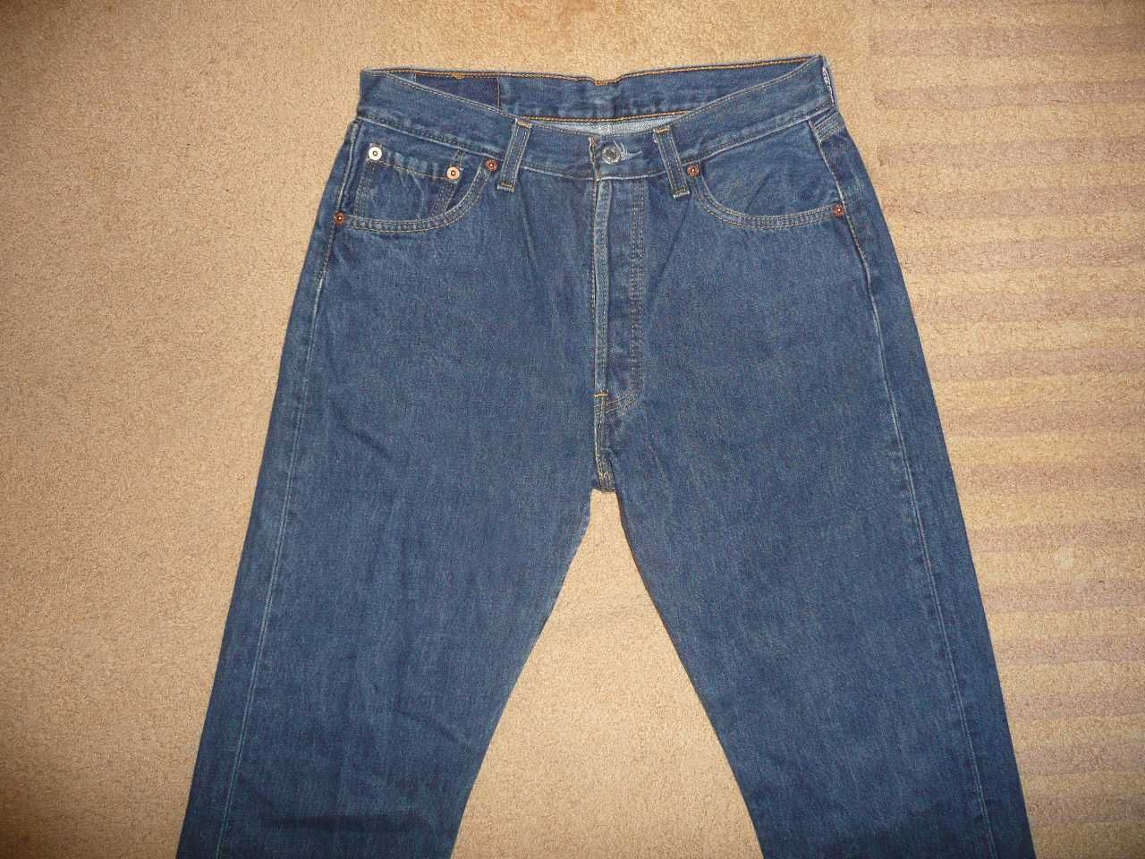 Spodnie dżinsy LEVIS 501 W30/L28=38/97cm jeansy