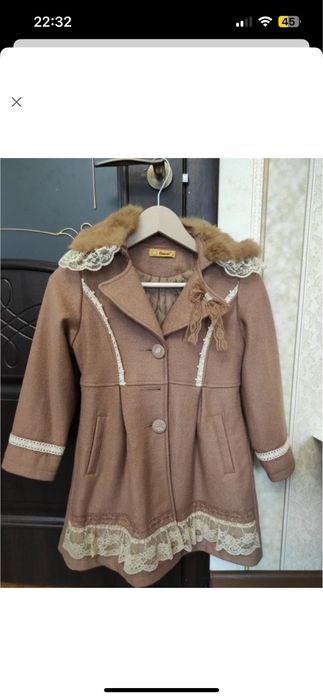 Пальто осіннє для дівчинки