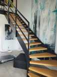 Schody loft industrial