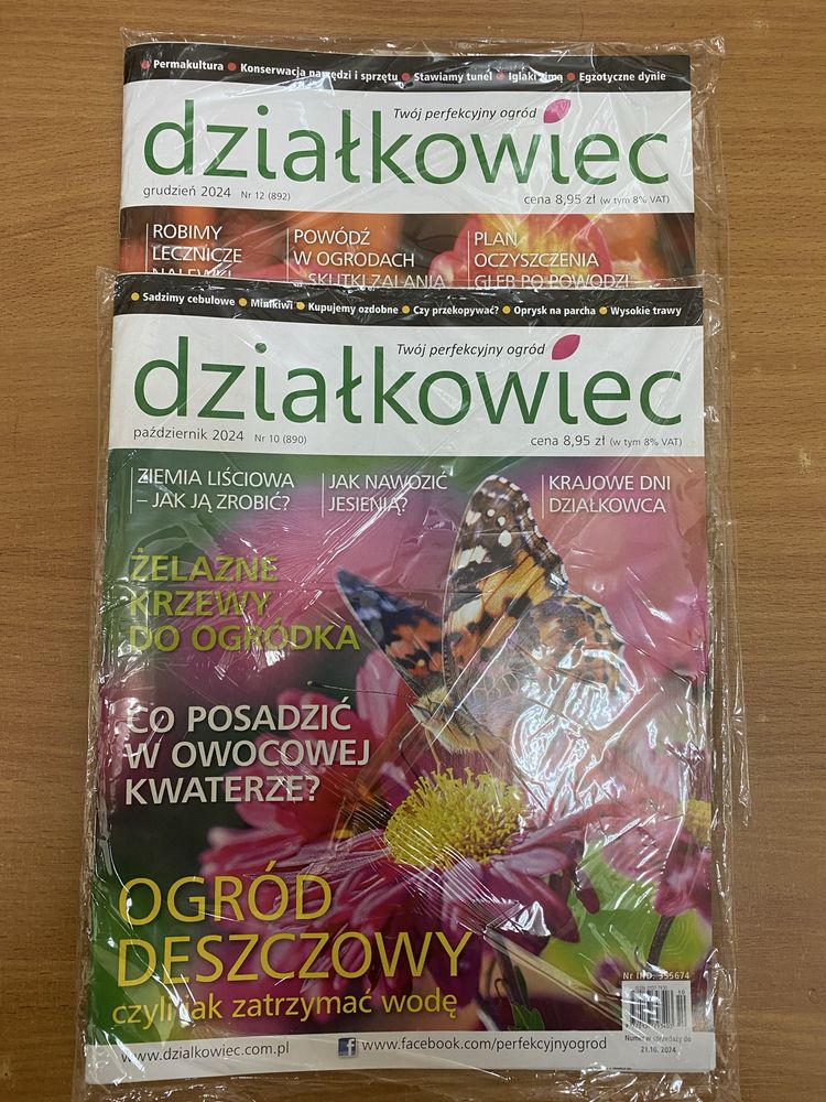 Działkowiec dwa numery nowe