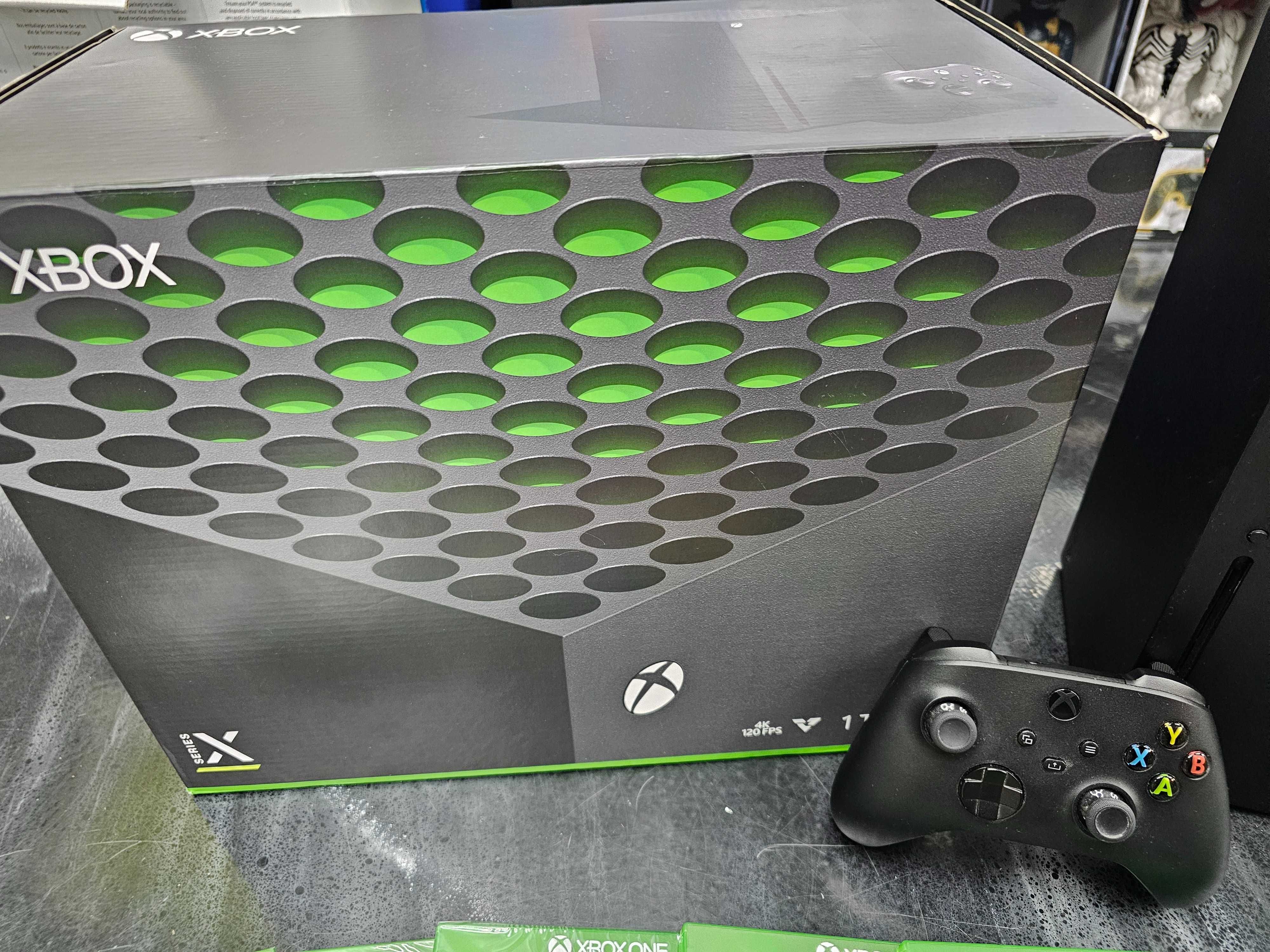 Konsola Xbox Series X 1TB na gwarancji + 7 dobrych gier SKLEP ZAMIANA