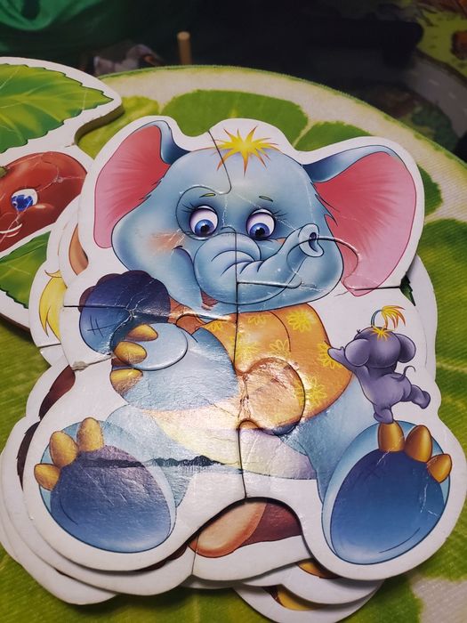 М'які пазли для малишів