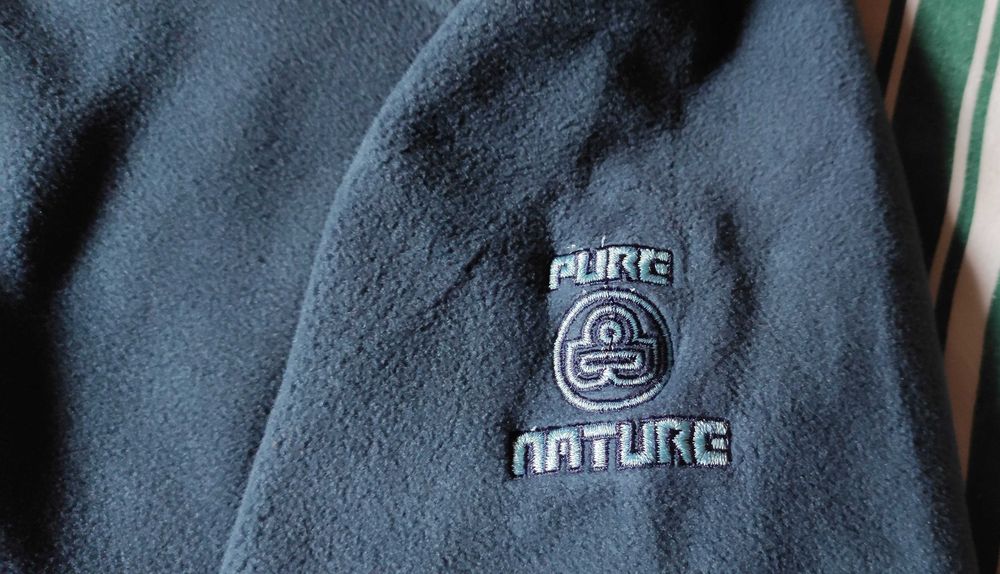 Casaco Polar Azul Petróleo Tamanho S - Novo, Sem Etiqueta!