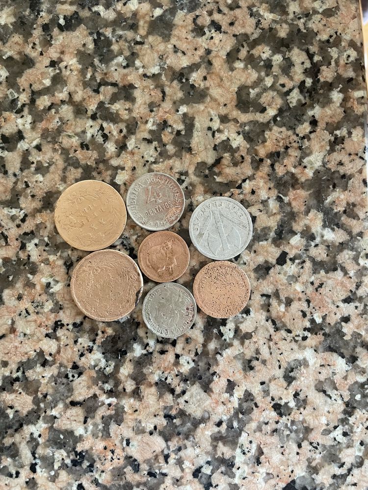 Vendo moedas antigas