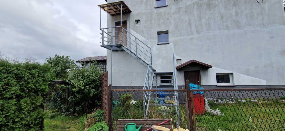 Schody zewnętrzne ocynkowane