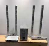 Sistema de som SONY (DVD, 5 colunas, subwoofer E COMANDO)