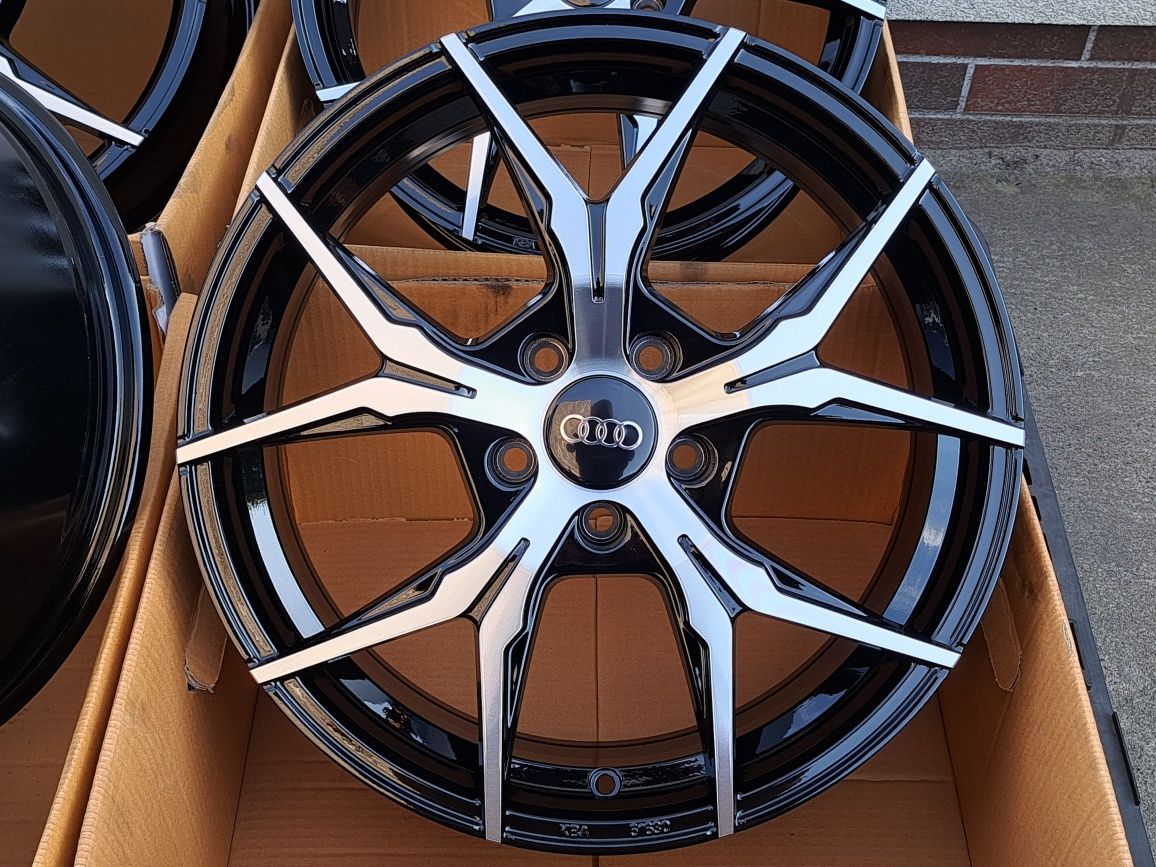 Alufelgi NOWE 18 AUDI 5x112 A3 A4 B6 B7 B8 B9 A6 C5 C6 Q2 Q3 KT19