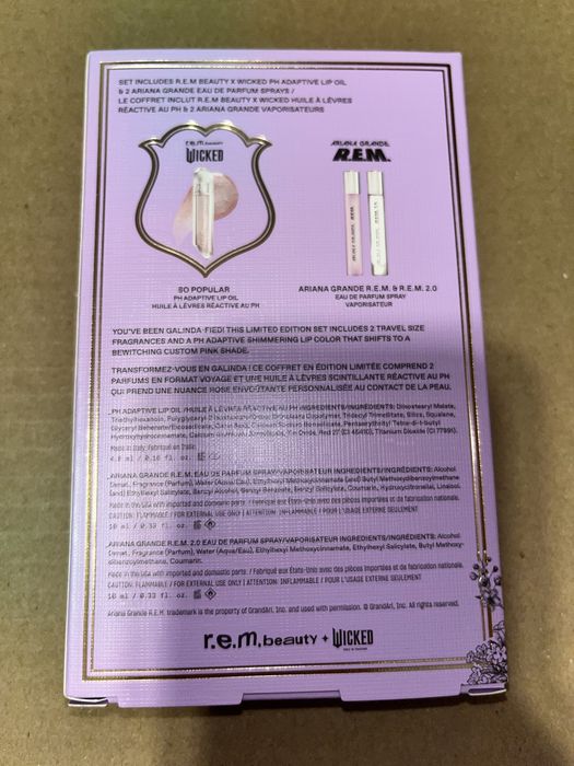 REM Beauty Wicked So popular lip perfume set