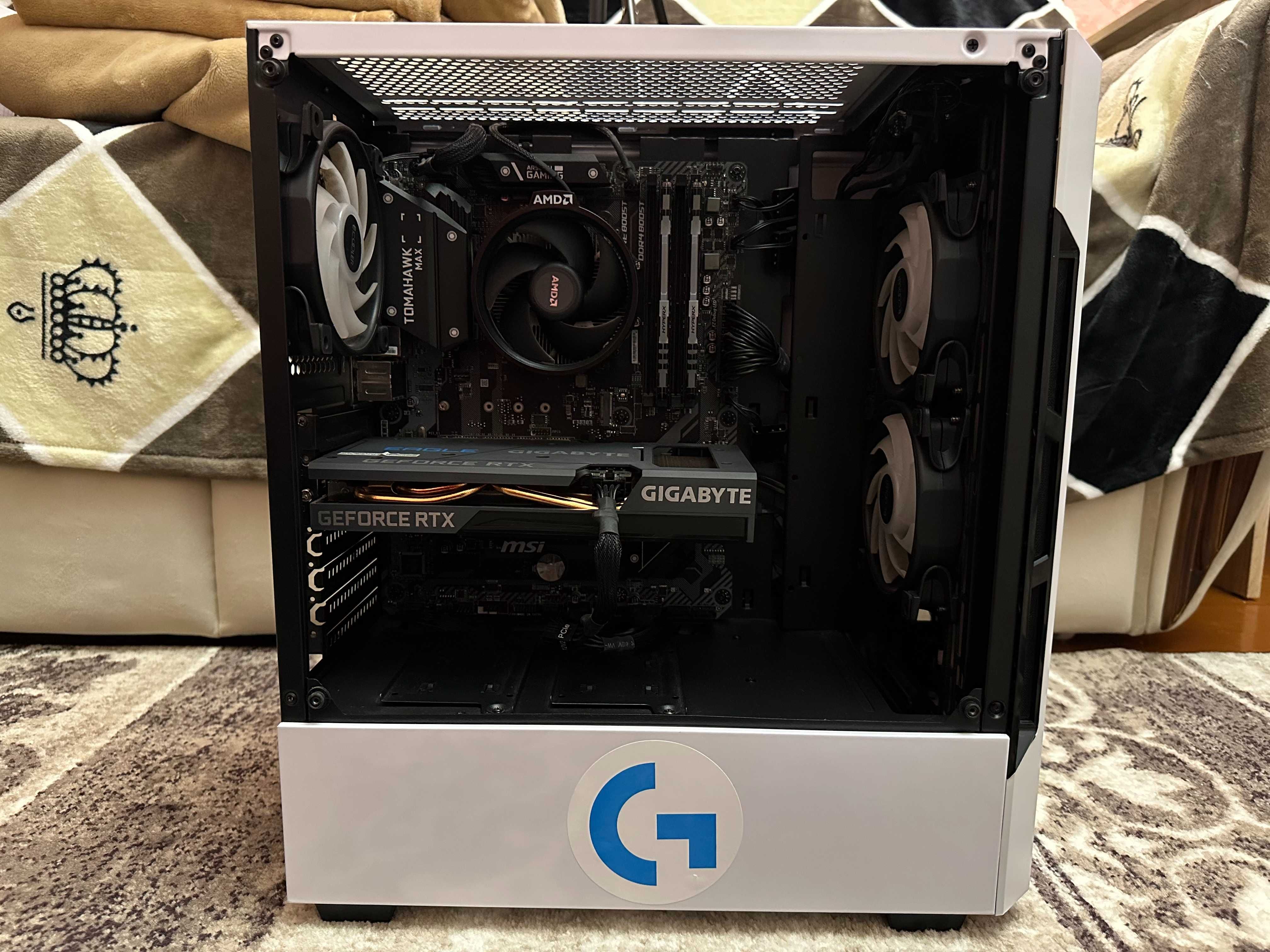 Ігровий комп'ютер RTX 3060 12GB/AMD Ryzen 5 2600/16 gb DDR4/120 GB SSD