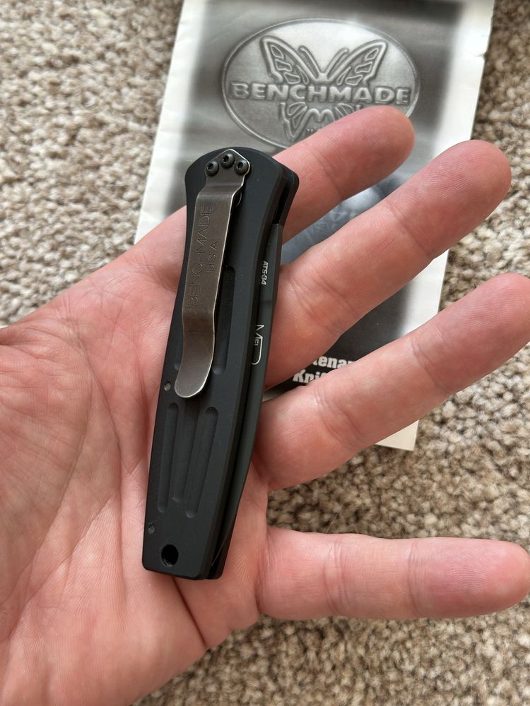 Benchmade 3550SBT Mel Pardue, Auto. Складний ніж. Оригінал!