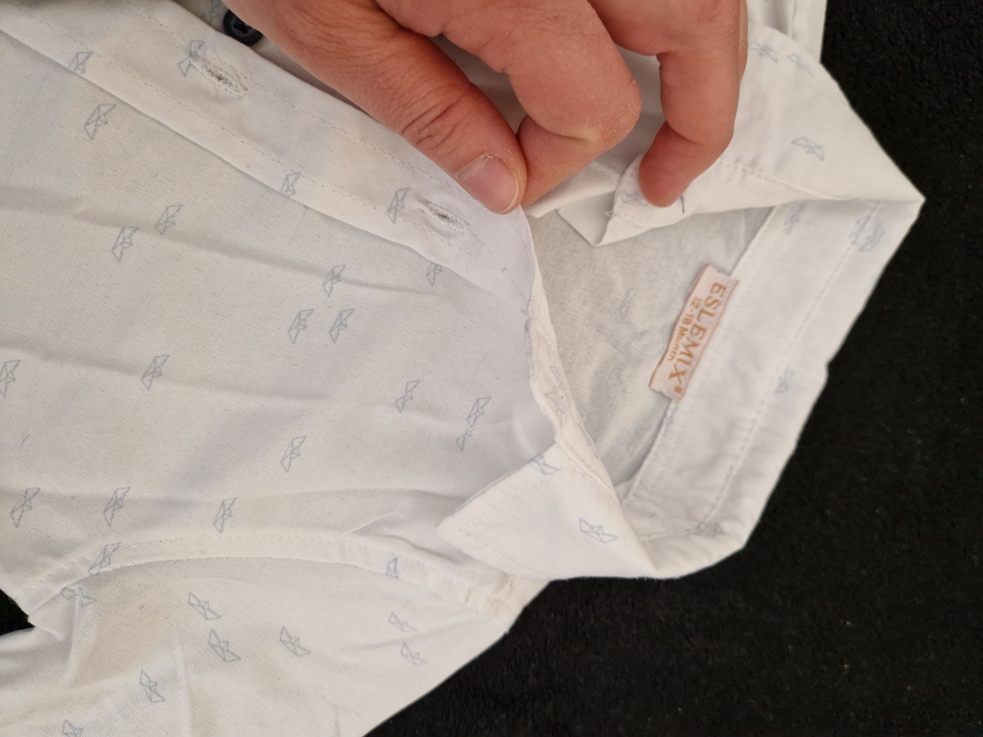 Elegancki komplet koszula i spodnie chinos