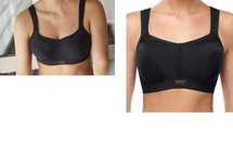 NOWY Panache Sport biustonosz stanik czarny sportowy 60ff 60g 65f 28ff
