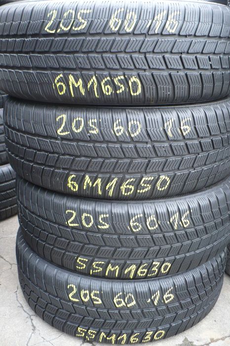 Opony Barum Polaris 3 205/60R16 92H  6mm Zima 4szt.