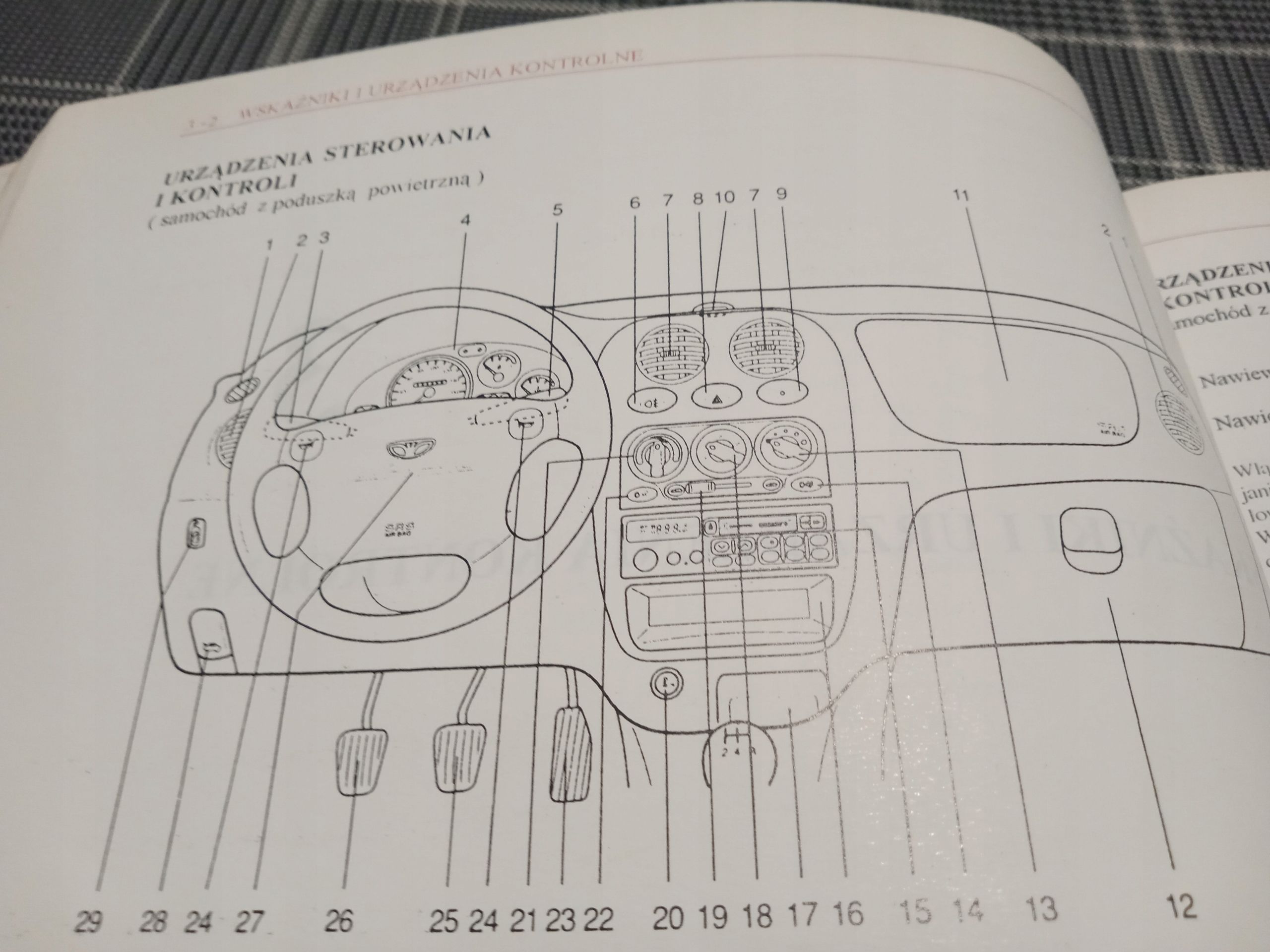 Fso Daewoo Matiz Instrukcja Obsługi Książka 1998 Pl Polska