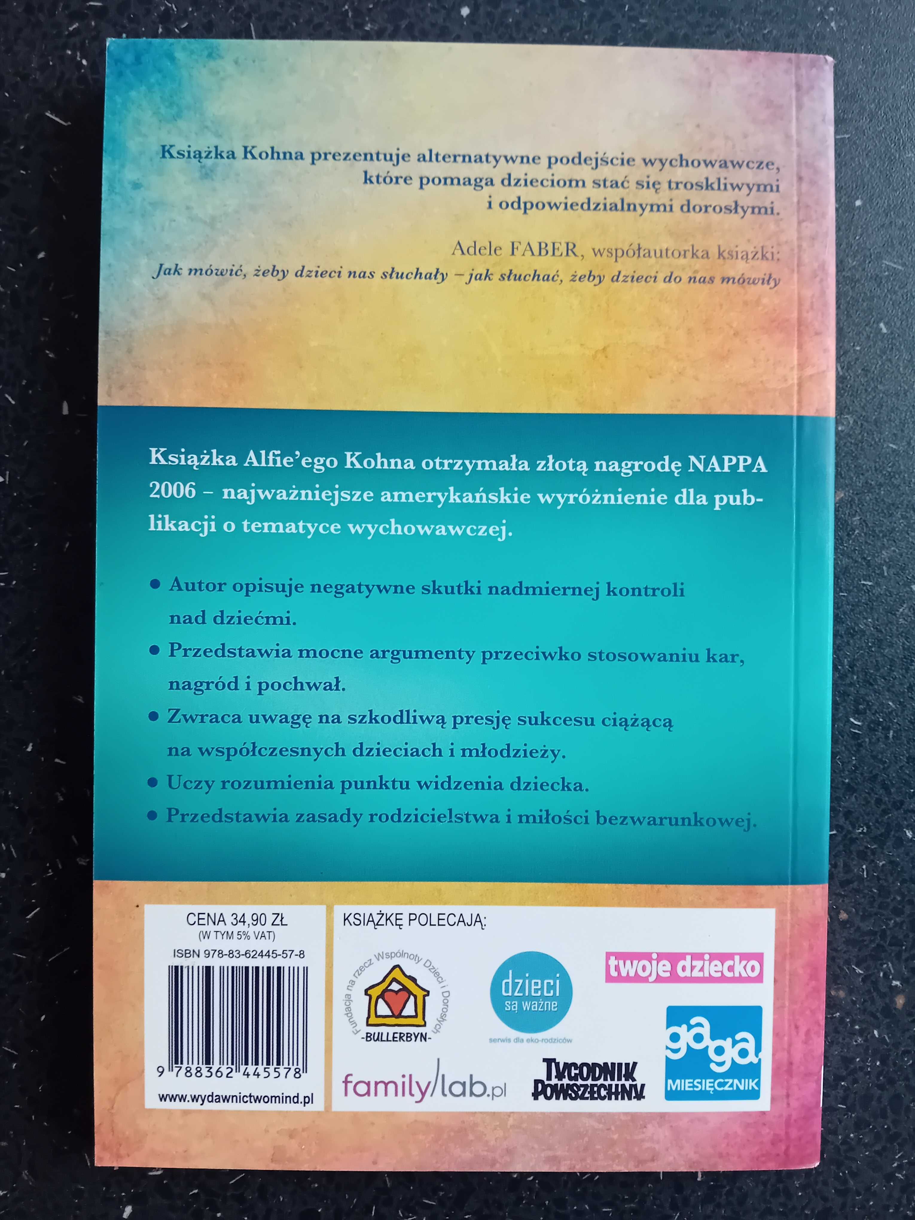 Wychowanie bez nagród i kar. Alfie Kohn