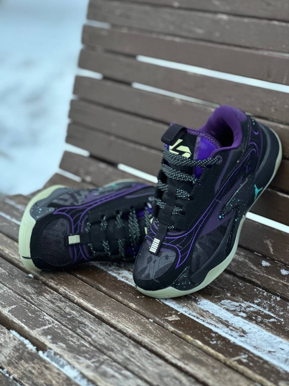 Чоловічі кросівки Air Jordan Luka 2 Black/Purple