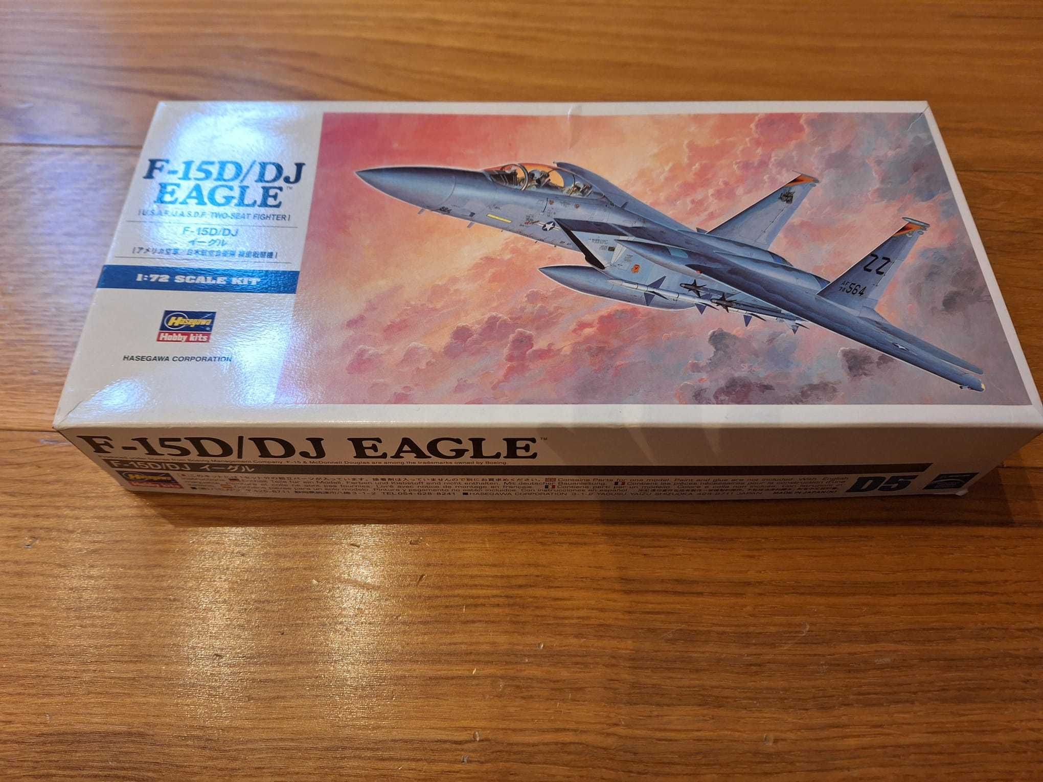 Hasegawa D5 F-15D/DJ Eagle (1:72) - model do sklejenia NOWY