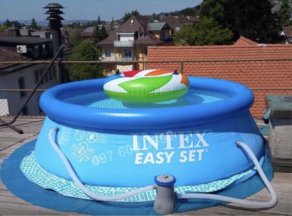 Оригинал! Надувной бассейн Intex! Наливной! Надувний басейн