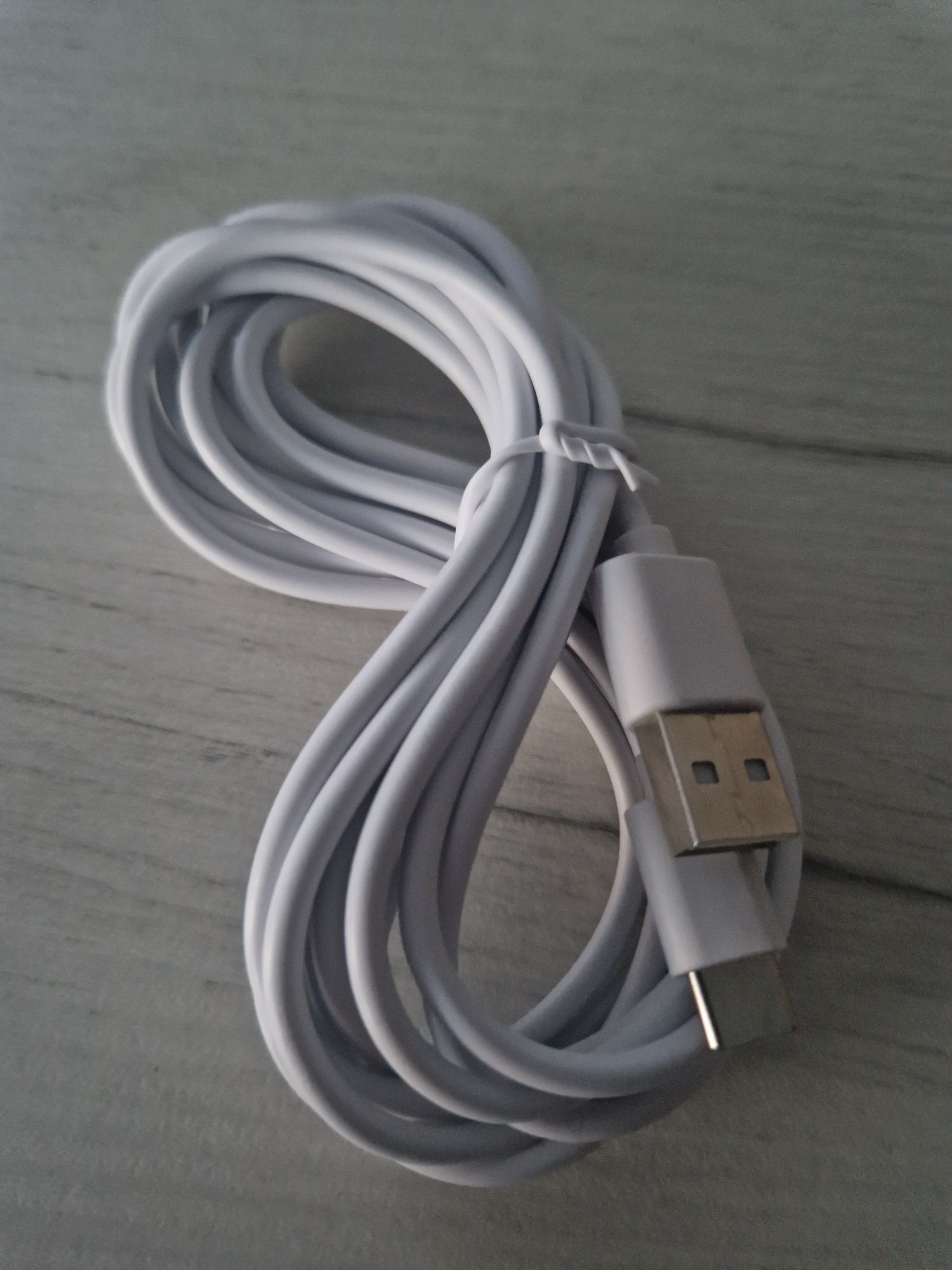 Kabel - USB na Typ C - 3 Metry BIAŁY