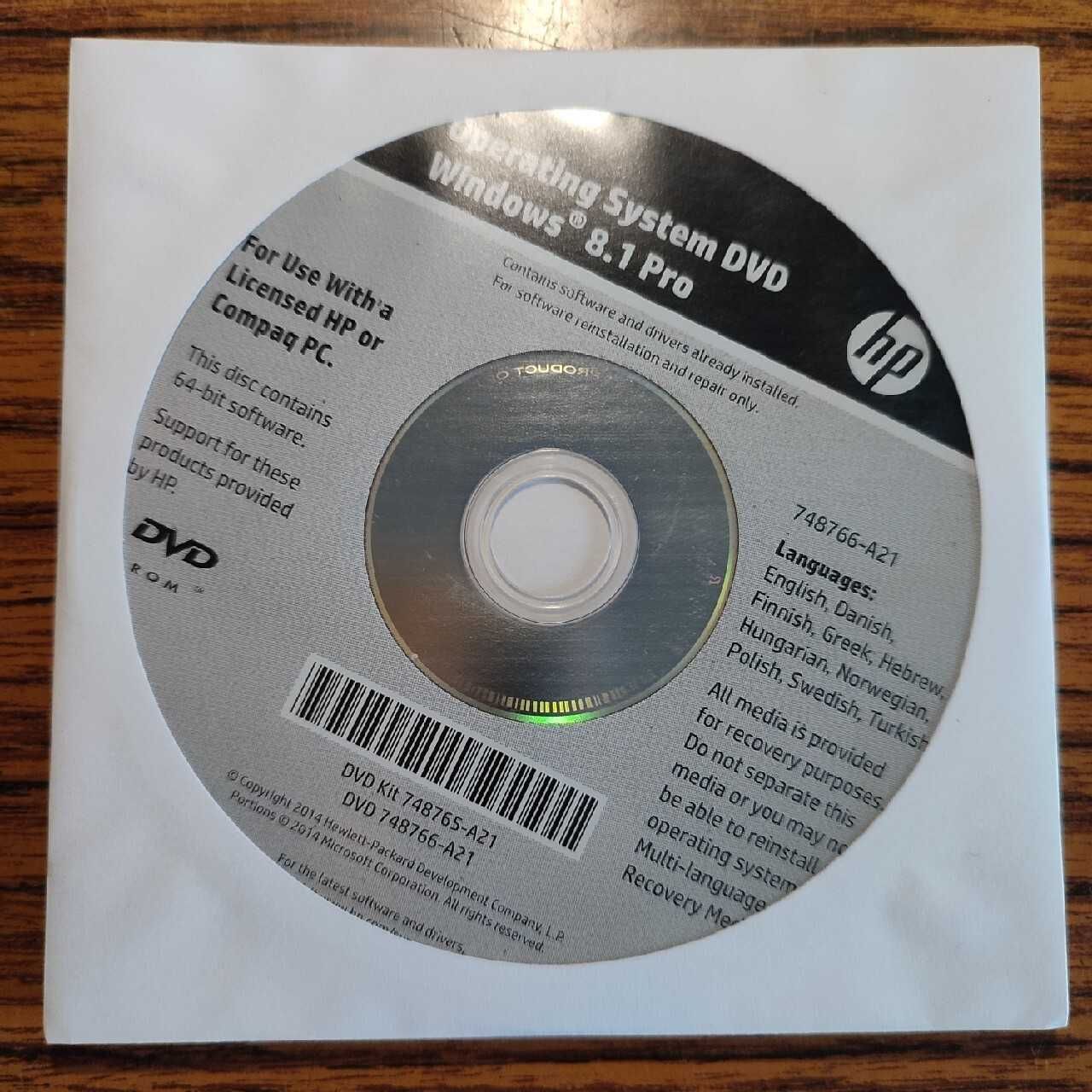 Microsoft Windows 8.1 Professional HP