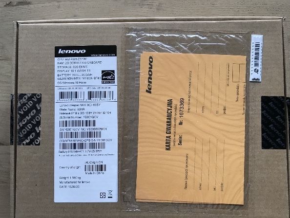 Lenovo Miix 300-10IBY Z3735F/2GB/32GB/Win10