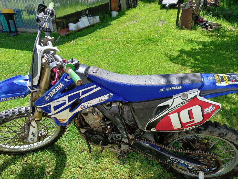 Yamaha yzf250 uszkodzona