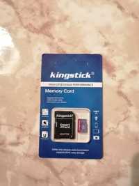 Cartão de memória micro SD 64GB KingStick