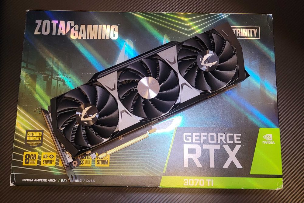 RTX 3070 Ti Zotac Gaming Trinity OC 8GB GDDR6X