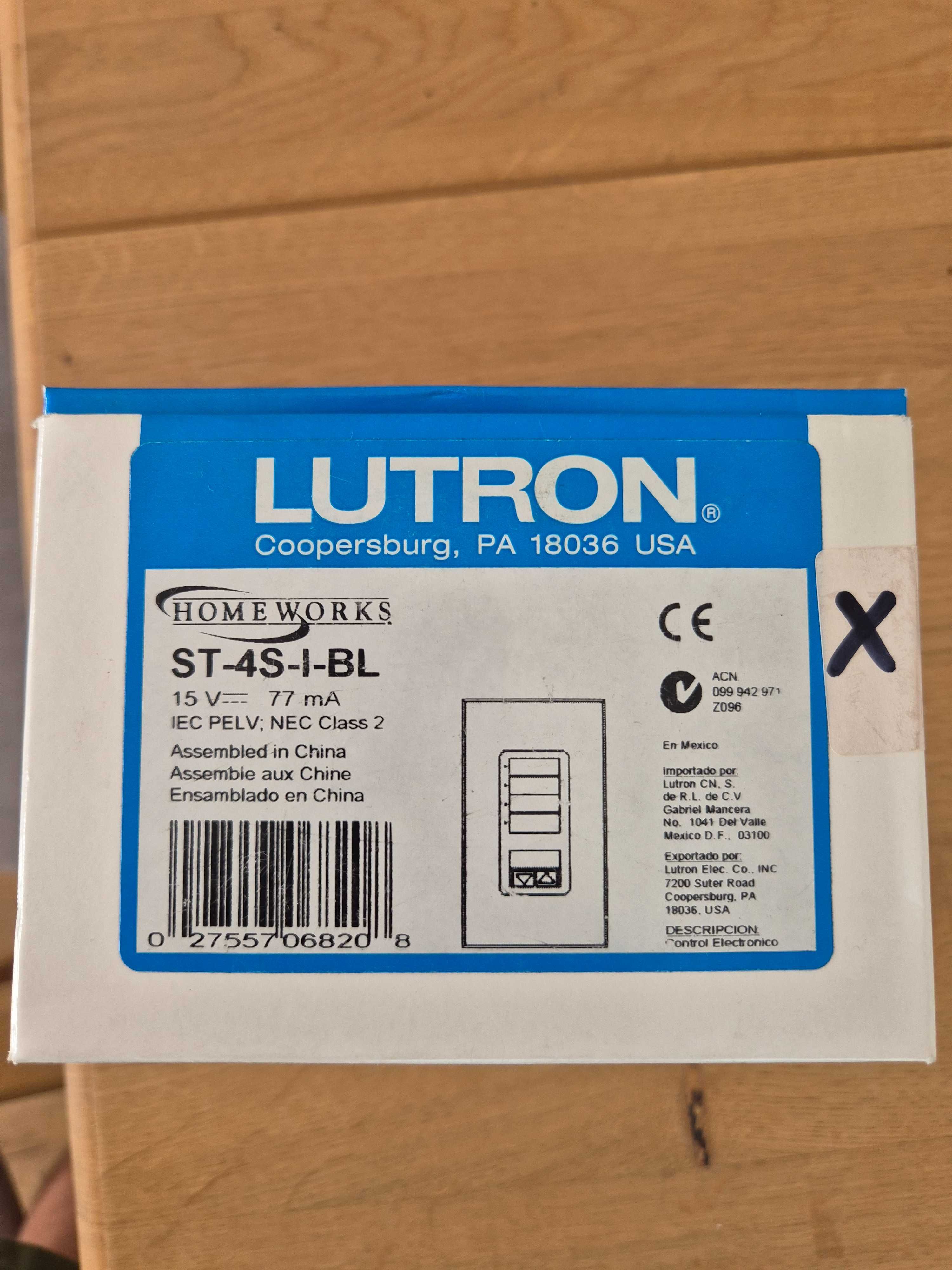 Lutron ST-4S-I-BL Włącznik oświetlenia ze ściemniaczem