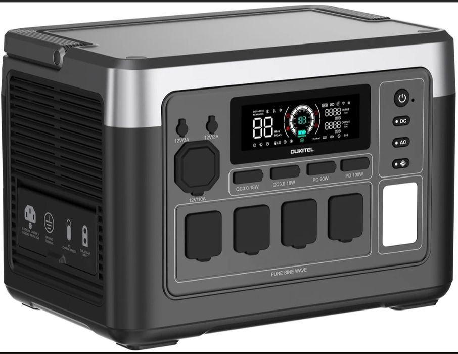 Зарядна станція Oukitel P1000E Plus / 1800 Вт / 1024 Вт⋅год / LiFePO4