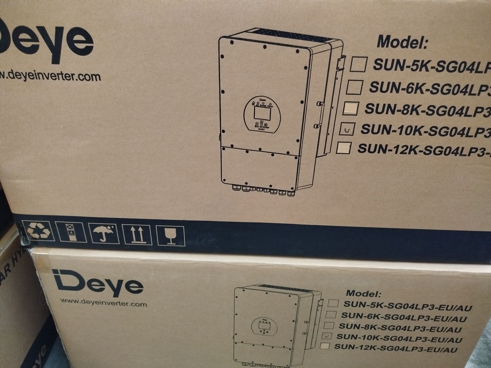 Inversores DEYE desde 3.6 hybrid monofásico