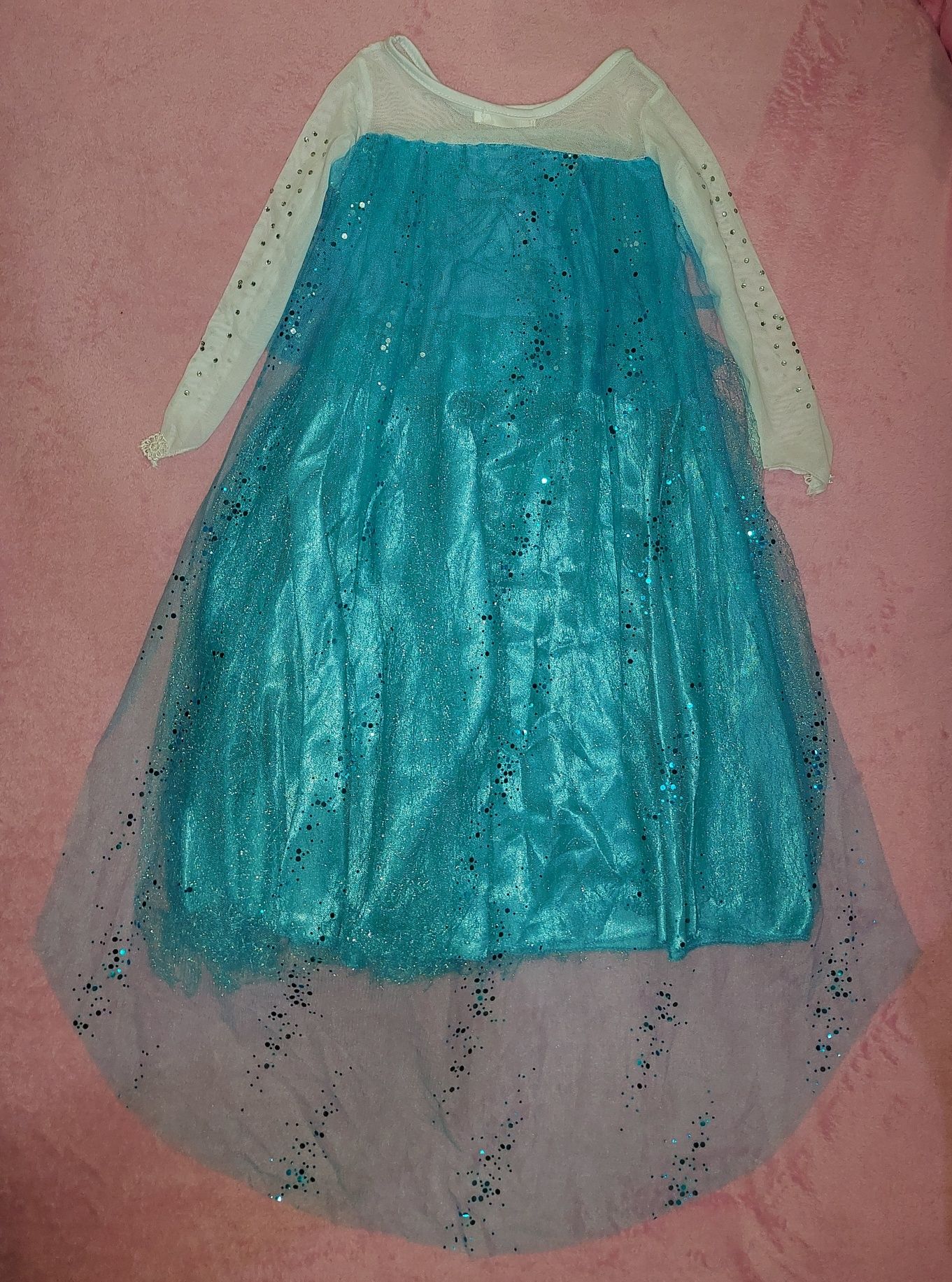 Сукня плаття Єльзи Крижане сердце для дівчинки Холодное сердце Эльза