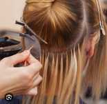 Extensões de cabelo humano