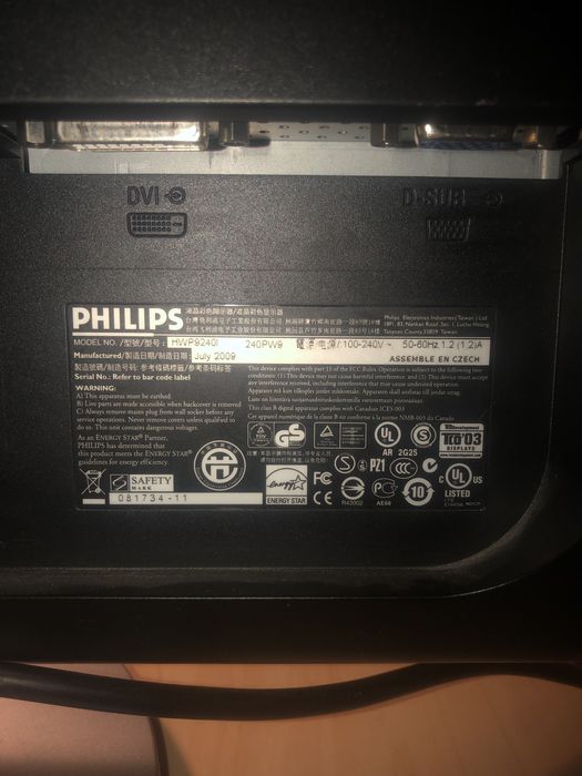 Монитор philips як новий