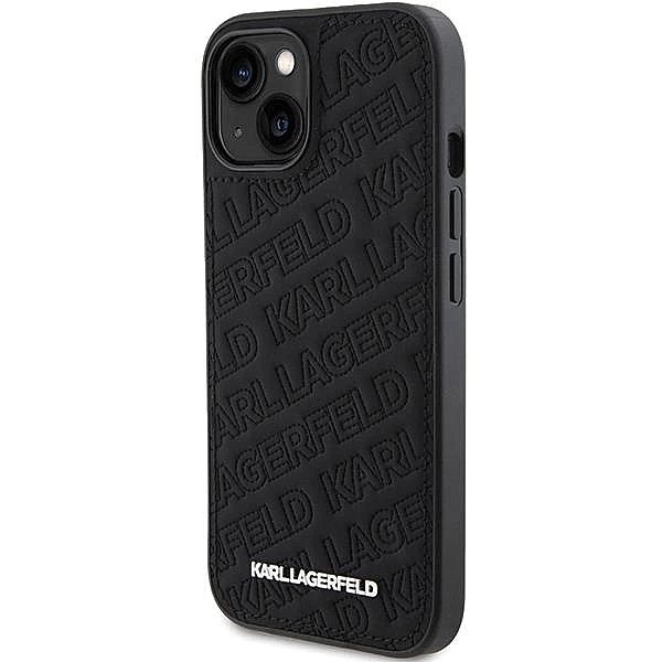 Etui Karl Lagerfeld Quilted K Pattern na iPhone 15 Plus / 14 Plus - cz