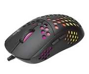 Mars Gaming MM55 czarna, RGB Chroma mysz, ultralekka 55 g, 12800 DPI H